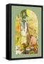 Salammbo-Alphonse Mucha-Framed Stretched Canvas