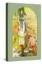 Salammbo-Alphonse Mucha-Stretched Canvas