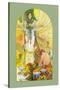 Salammbo-Alphonse Mucha-Stretched Canvas