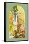 Salammbo-Alphonse Mucha-Framed Stretched Canvas