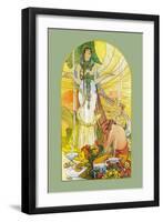 Salammbo-Alphonse Mucha-Framed Art Print