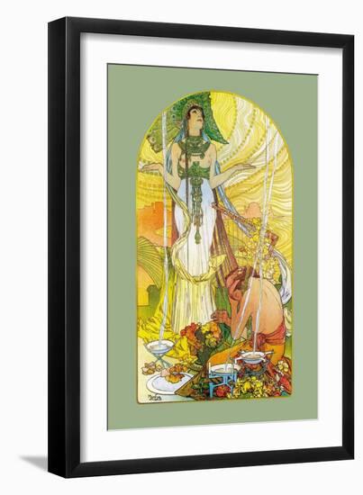 Salammbo-Alphonse Mucha-Framed Art Print