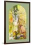 Salammbo-Alphonse Mucha-Framed Art Print