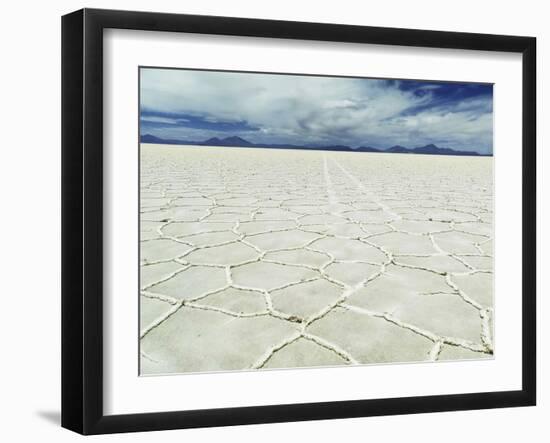 Salar de Uyuni, Bolivia. largest salt flat in world, in Uyuni, Bolivia.-Anthony Asael-Framed Premium Photographic Print