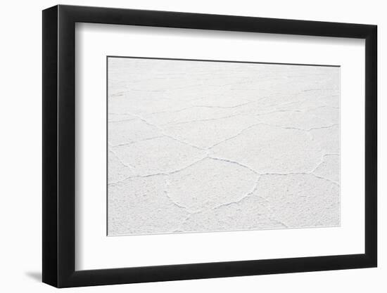 Salar De Uyuni, Bolivia - Salt Texture-Elzbieta Sekowska-Framed Photographic Print