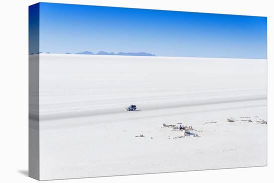 Salar De Uyuni, Bolivia - View from Isla Incahuasi-Elzbieta Sekowska-Stretched Canvas