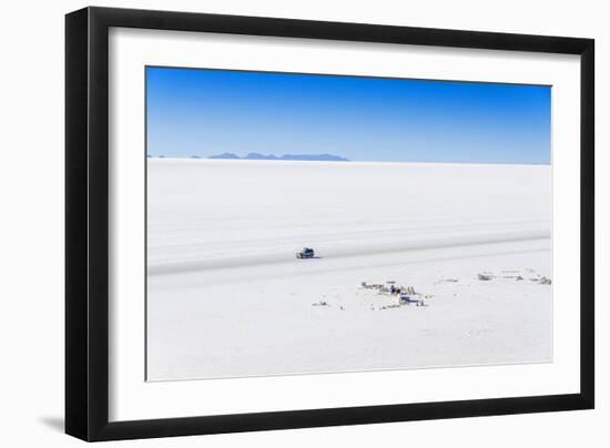 Salar De Uyuni, Bolivia - View from Isla Incahuasi-Elzbieta Sekowska-Framed Photographic Print