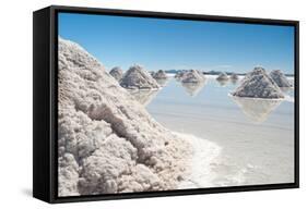 Salar De Uyuni - Bolivia-chrishowey-Framed Stretched Canvas