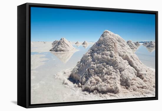 Salar De Uyuni - Bolivia-chrishowey-Framed Stretched Canvas