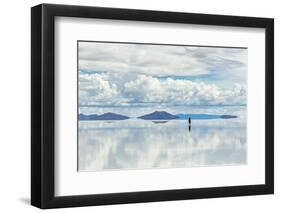 Salar De Uyuni is Largest Salt Flat in the World (Unesco World Heritage Site) - Altiplano, Bolivia,-Vadim Petrakov-Framed Photographic Print