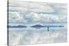 Salar De Uyuni is Largest Salt Flat in the World (Unesco World Heritage Site) - Altiplano, Bolivia,-Vadim Petrakov-Stretched Canvas