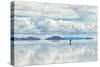 Salar De Uyuni is Largest Salt Flat in the World (Unesco World Heritage Site) - Altiplano, Bolivia,-Vadim Petrakov-Stretched Canvas