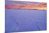 Salar De Uyuni Polygonal Salt Pattern on Dried-null-Mounted Photographic Print