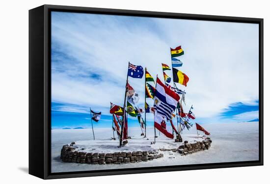 Salar De Uyuni (Salt Flat), Bolivia-Curioso Travel Photography-Framed Stretched Canvas