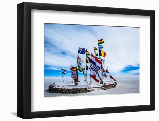 Salar De Uyuni (Salt Flat), Bolivia-Curioso Travel Photography-Framed Photographic Print