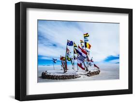 Salar De Uyuni (Salt Flat), Bolivia-Curioso Travel Photography-Framed Photographic Print