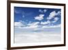 Salar De Uyuni, Salt Flat in Bolivia - Biggest Salt Lak? in the World-zanskar-Framed Photographic Print