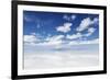 Salar De Uyuni, Salt Flat in Bolivia - Biggest Salt Lak? in the World-zanskar-Framed Photographic Print