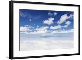 Salar De Uyuni, Salt Flat in Bolivia - Biggest Salt Lak? in the World-zanskar-Framed Photographic Print