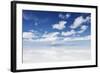 Salar De Uyuni, Salt Flat in Bolivia - Biggest Salt Lak? in the World-zanskar-Framed Photographic Print