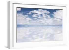 Salar De Uyuni, Salt Flat in Bolivia - Biggest Salt Lak? in the World-zanskar-Framed Photographic Print