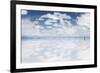 Salar De Uyuni, Salt Flat in Bolivia - Biggest Salt Lak? in the World-zanskar-Framed Photographic Print