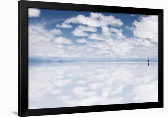 Salar De Uyuni, Salt Flat in Bolivia - Biggest Salt Lak? in the World-zanskar-Framed Photographic Print