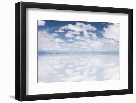 Salar De Uyuni, Salt Flat in Bolivia - Biggest Salt Lak? in the World-zanskar-Framed Photographic Print