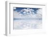 Salar De Uyuni, Salt Flat in Bolivia - Biggest Salt Lak? in the World-zanskar-Framed Photographic Print