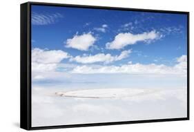 Salar De Uyuni, Salt Flat in Bolivia-zanskar-Framed Stretched Canvas