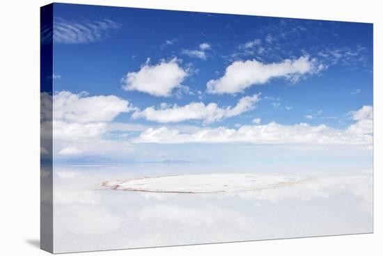 Salar De Uyuni, Salt Flat in Bolivia-zanskar-Stretched Canvas