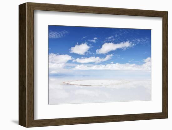 Salar De Uyuni, Salt Flat in Bolivia-zanskar-Framed Photographic Print