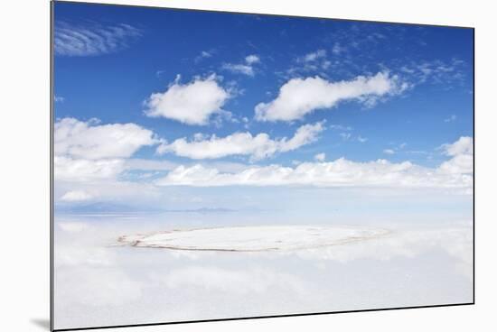 Salar De Uyuni, Salt Flat in Bolivia-zanskar-Mounted Photographic Print