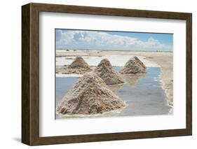 Salar De Uyuni Salt Flats in Bolivia.-De Visu-Framed Photographic Print