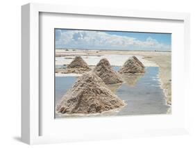 Salar De Uyuni Salt Flats in Bolivia.-De Visu-Framed Photographic Print