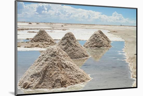 Salar De Uyuni Salt Flats in Bolivia.-De Visu-Mounted Photographic Print