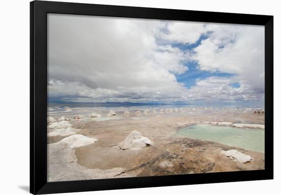 Salar De Uyuni, Salt Lake in Bolivia-javarman-Framed Photographic Print