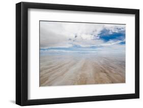 Salar De Uyuni, Salt Lake in Bolivia-javarman-Framed Photographic Print