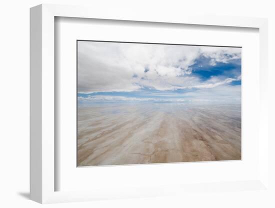 Salar De Uyuni, Salt Lake in Bolivia-javarman-Framed Photographic Print