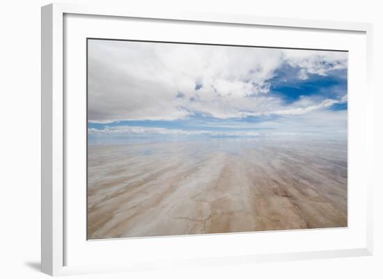 Salar De Uyuni, Salt Lake in Bolivia-javarman-Framed Photographic Print