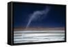 Salar Pujsa, Dust Devil, Atacama Desert, Chile-Rhonda Klevansky-Framed Stretched Canvas