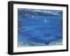 Salcombe - Blue Morning, 2000-Jennifer Wright-Framed Giclee Print