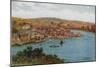 Salcombe, from Portlemouth-Alfred Robert Quinton-Mounted Giclee Print