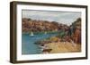 Salcombe, from Sunny Cove-Alfred Robert Quinton-Framed Giclee Print