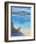 Salcombe - Fun on the Beach, 2000-Jennifer Wright-Framed Premium Giclee Print