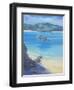 Salcombe - Fun on the Beach, 2000-Jennifer Wright-Framed Premium Giclee Print