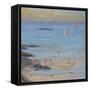 Salcombe Millbay Morning-Jennifer Wright-Framed Stretched Canvas