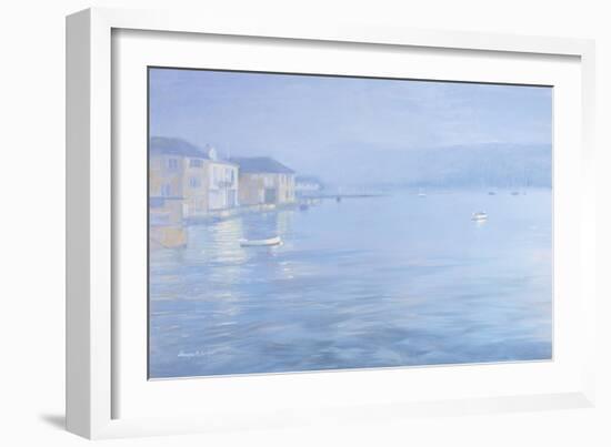 Salcombe - Misty Morning, 1998-Jennifer Wright-Framed Giclee Print