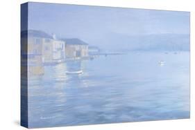 Salcombe - Misty Morning, 1998-Jennifer Wright-Stretched Canvas