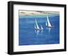 Salcombe - Racing Yawls, 2000-Jennifer Wright-Framed Premium Giclee Print